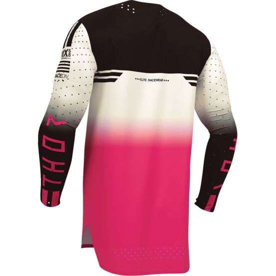 Maillot cross Thor 2026 Sportmode - Geo Vintage Rose Blanc