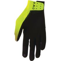 Gants cross Thor 2026 Sportmode - Iconic Jaune Fluo Violet 2