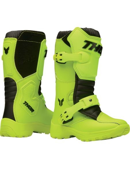 Bottes cross enfant Thor Blitz XR Mini - Jaune