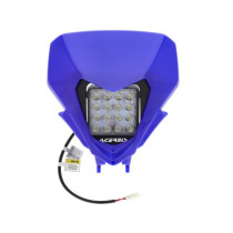 Plaque phare LED - Bleu- ACERBIS Sherco SE SE-F 2025