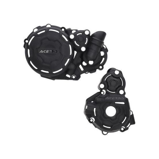 Kit protection carters X-POWER - Noir - ACERBIS Suzuki DR-Z4S 2025-2026