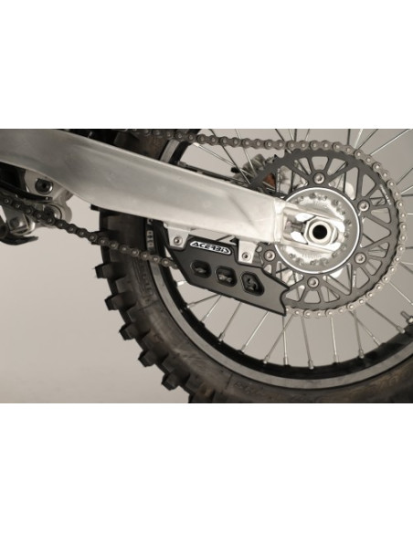 Guide chaine Race - Noir - ACERBIS ACERBIS TRIUMPH TF 250/450 2024-2025