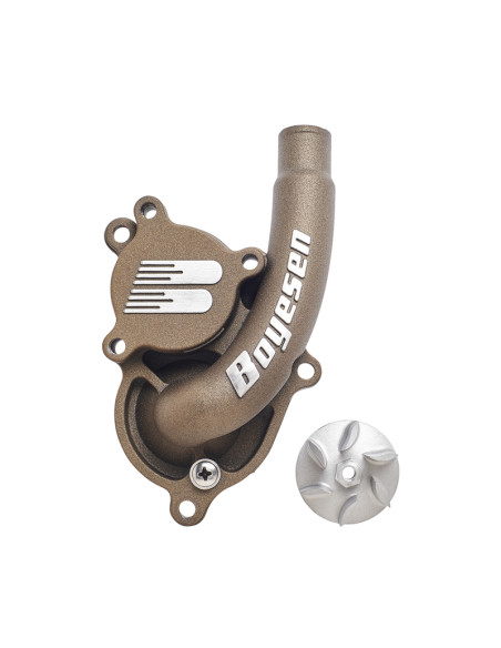 Pompe à eau avec hélice BOYESEN - magnésium - KAWASAKI 250 KX 1994-2004