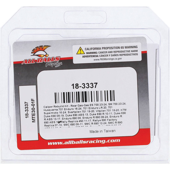 Kit réparation d'étrier de frein ALL BALLS - HUSQVARNA / KTM