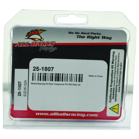 Kit roulements de roue arrière ALL BALLS - KTM / HUSQVARNA / GAS-GAS