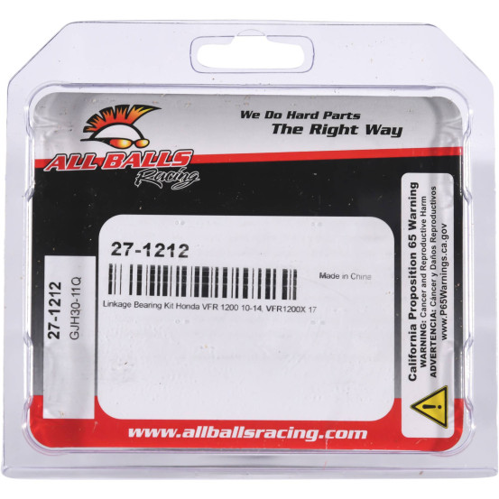 Kit roulements de biellette ALL BALLS - HONDA VFR 1200 2010-2014 / VFR1200X 2017