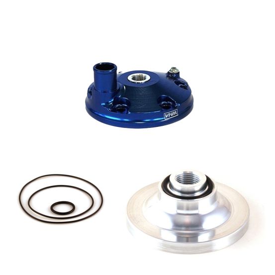 Pack complet culasse BLEUE et dome VHM KTM 125 SX, Husqvarna 125 TC 2016 - 2022 et Gasgas 125 MC 2021 - 2023