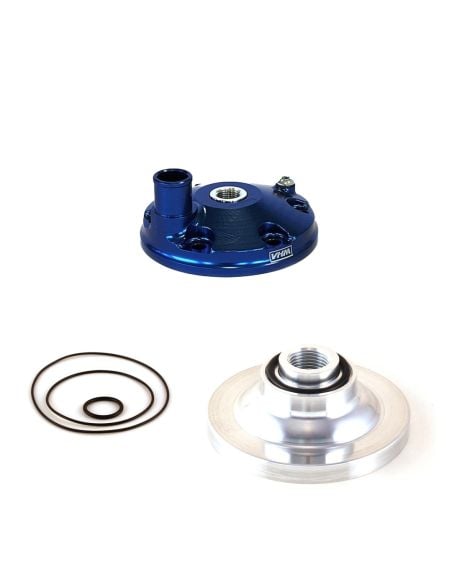 Pack complet culasse BLEUE et dome VHM KTM 125 SX, Husqvarna 125 TC 2016 - 2022 et Gasgas 125 MC 2021 - 2023