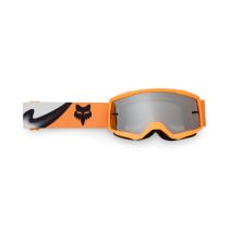 Masque cross enfant Fox 2026 Main Noble - Noir Blanc