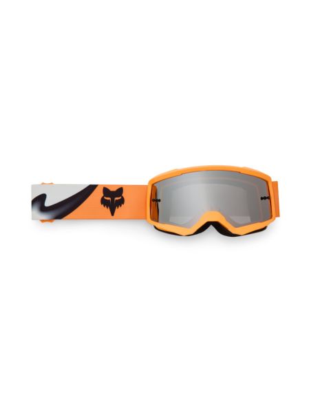 Masque cross enfant Fox 2026 Main Noble - Noir Blanc