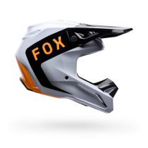 Casque cross enfant Fox 2026 V1 Noble - Noir Blanc
