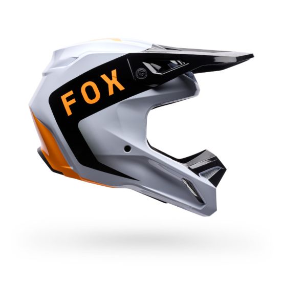 Casque cross enfant Fox 2026 V1 Noble - Noir Blanc