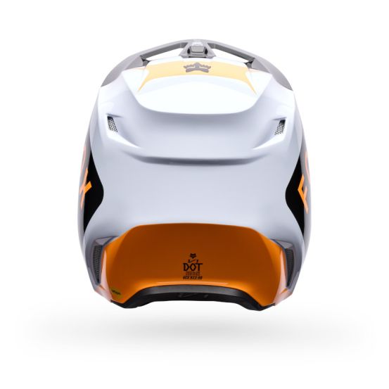 Casque cross enfant Fox 2026 V1 Noble - Noir Blanc