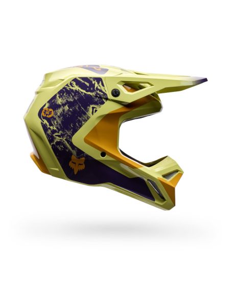 Casque cross Fox 2026 V1 Image - Jaune Poire