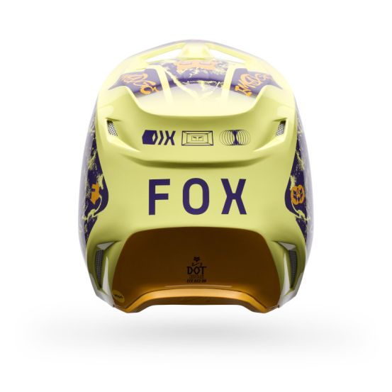 Casque cross Fox 2026 V1 Image - Jaune Poire
