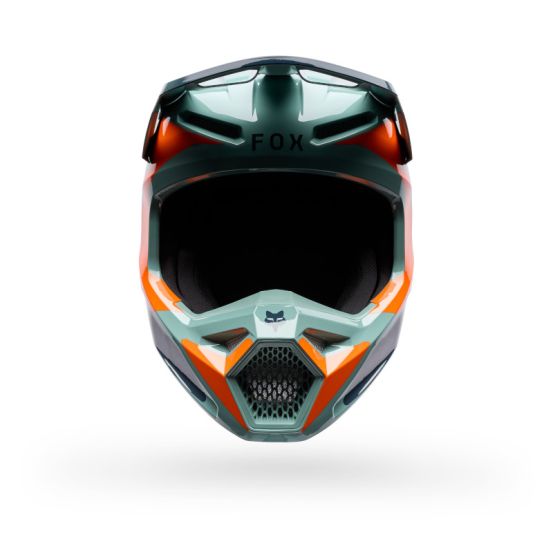 Casque cross Fox 2026 V1 Image - Bleu Arctique