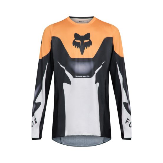 Maillot cross Fox 2026 180 Noble - Noir Blanc