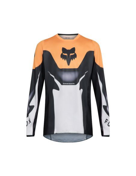 Maillot cross Fox 2026 180 Noble - Noir Blanc