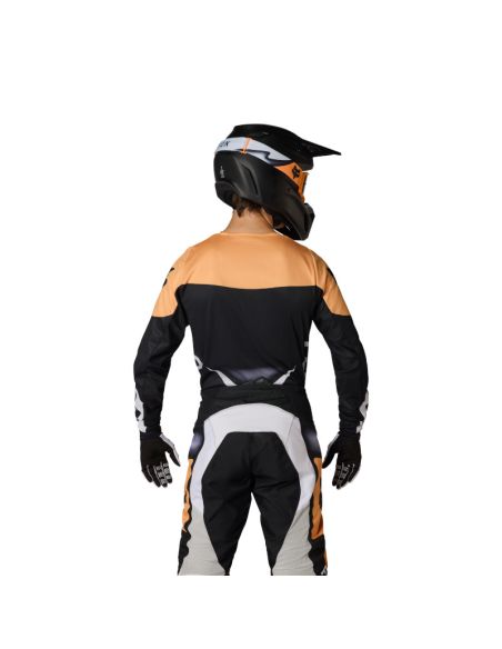 Maillot cross Fox 2026 180 Noble - Noir Blanc