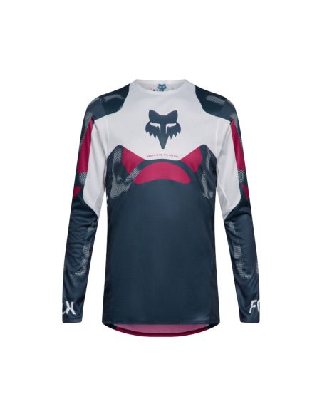 Maillot cross Fox 2026 Flexair Tactile - Blanc