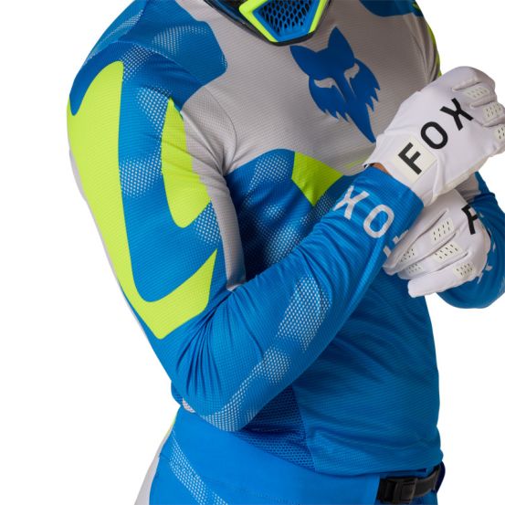Maillot cross Fox 2026 Flexair Tactile - Joyau Bleu