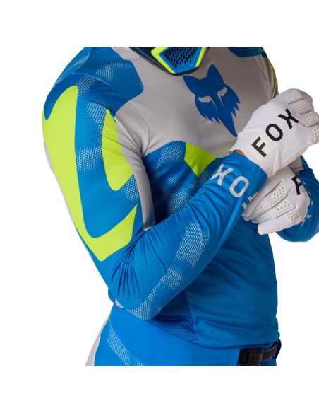 Maillot cross Fox 2026 Flexair Tactile - Joyau Bleu