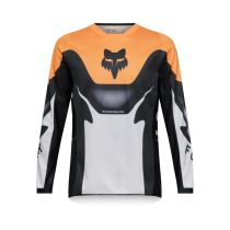 Maillot cross enfant Fox 2026 180 Noble - Noir Blanc