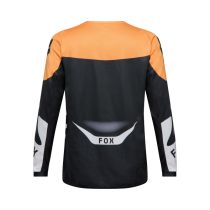 Maillot cross enfant Fox 2026 180 Noble - Noir Blanc 2