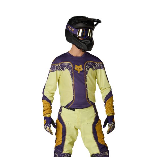 Maillot cross Fox 2026 180 Image - Jaune Poire