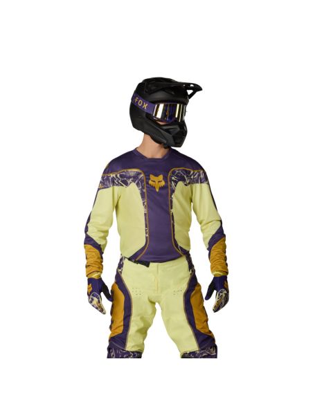 Maillot cross Fox 2026 180 Image - Jaune Poire
