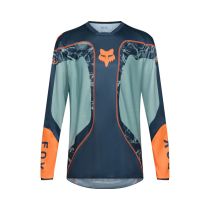 Maillot cross Fox 2026 180 Image - Bleu Arctique