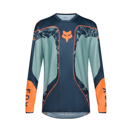Maillot cross Fox 2026 180 Image - Bleu Arctique