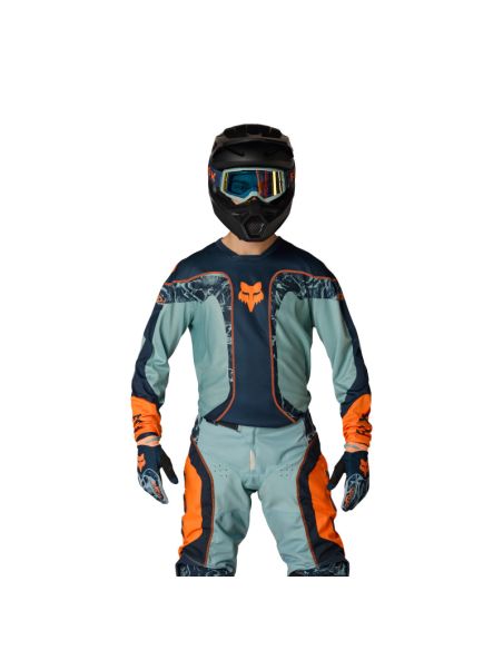 Maillot cross Fox 2026 180 Image - Bleu Arctique