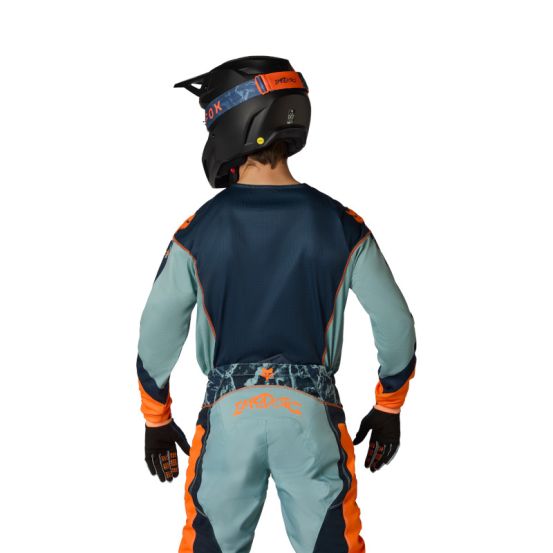 Maillot cross Fox 2026 180 Image - Bleu Arctique