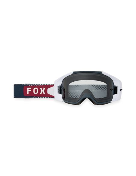 Masque cross Fox 2026 Vue Tactile - Blanc Noir
