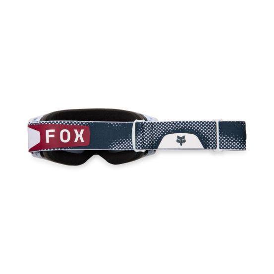 Masque cross Fox 2026 Vue Tactile - Blanc Noir