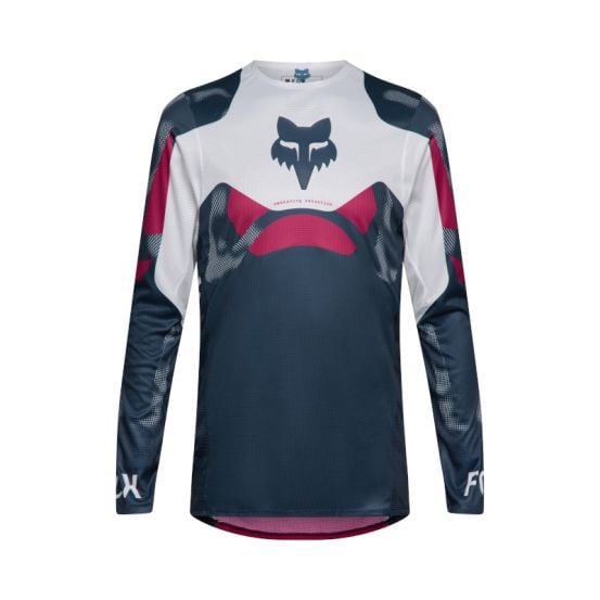 Maillot cross Fox 2026 Flexair Tactile - Blanc
