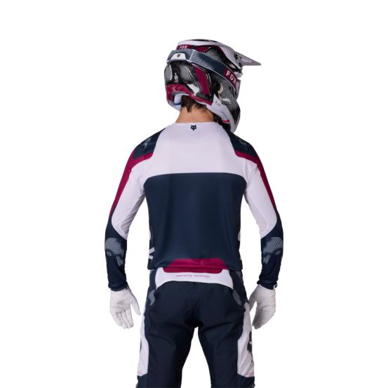 Maillot cross Fox 2026 Flexair Tactile - Blanc