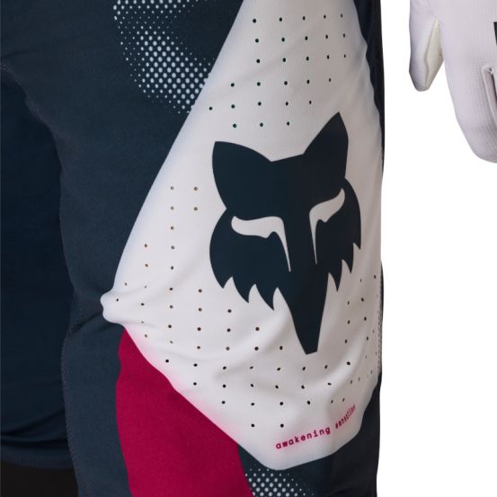 Pantalon cross Fox 2026 Flexair Tactile - Blanc