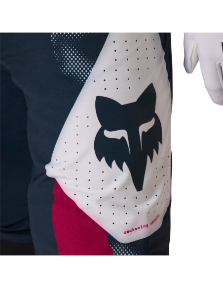 Pantalon cross Fox 2026 Flexair Tactile - Blanc