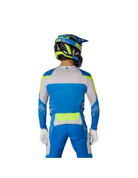 Maillot cross Fox 2026 Flexair Tactile - Joyau Bleu