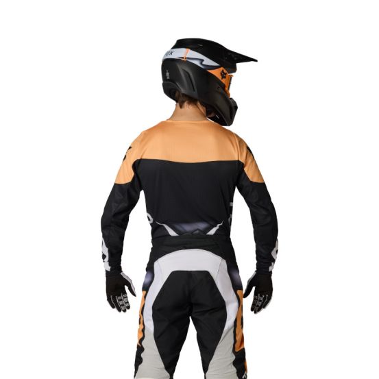 Maillot cross Fox 2026 180 Noble - Noir Blanc
