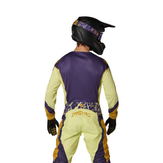 Maillot cross Fox 2026 180 Image - Jaune Poire