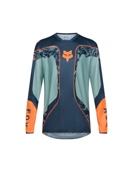 Maillot cross Fox 2026 180 Image - Bleu Arctique