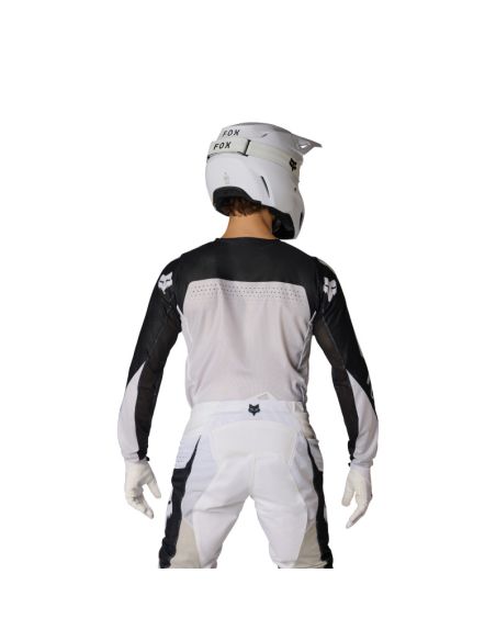 Maillot cross Fox 2026 180 Air Taper - Noir Blanc