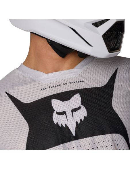 Maillot cross Fox 2026 180 Air Taper - Noir Blanc