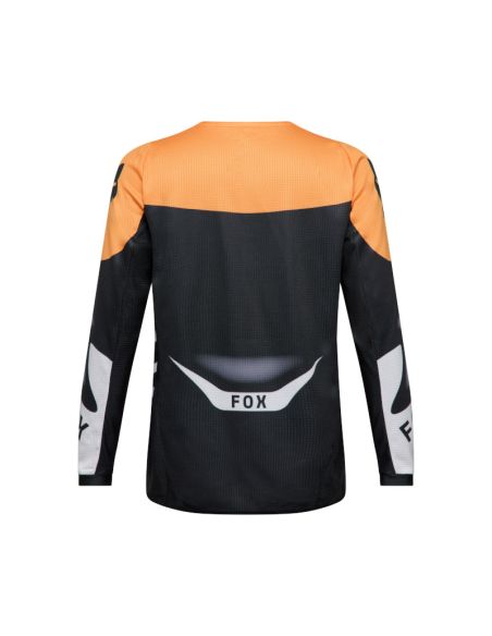 Maillot cross enfant Fox 2026 180 Noble - Noir Blanc