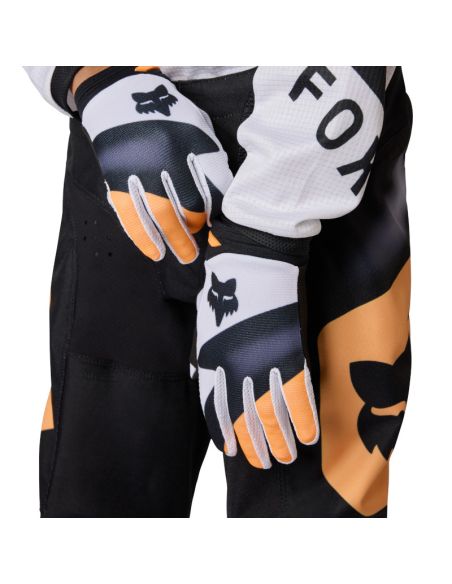 Maillot cross enfant Fox 2026 180 Noble - Noir Blanc