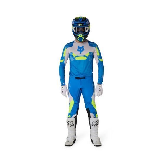 Tenue cross Fox 2026 Flexair Tactile - Joyau Bleu