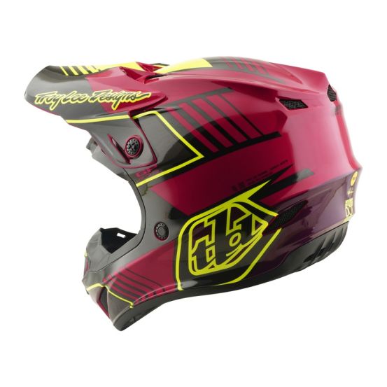 Casque cross enfant Troy Lee Designs 2026 GP Pro Segment - Fuchsia